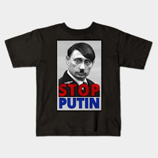 STOP PUTIN ANTI-WAR PROTEST RUSSIA Kids T-Shirt